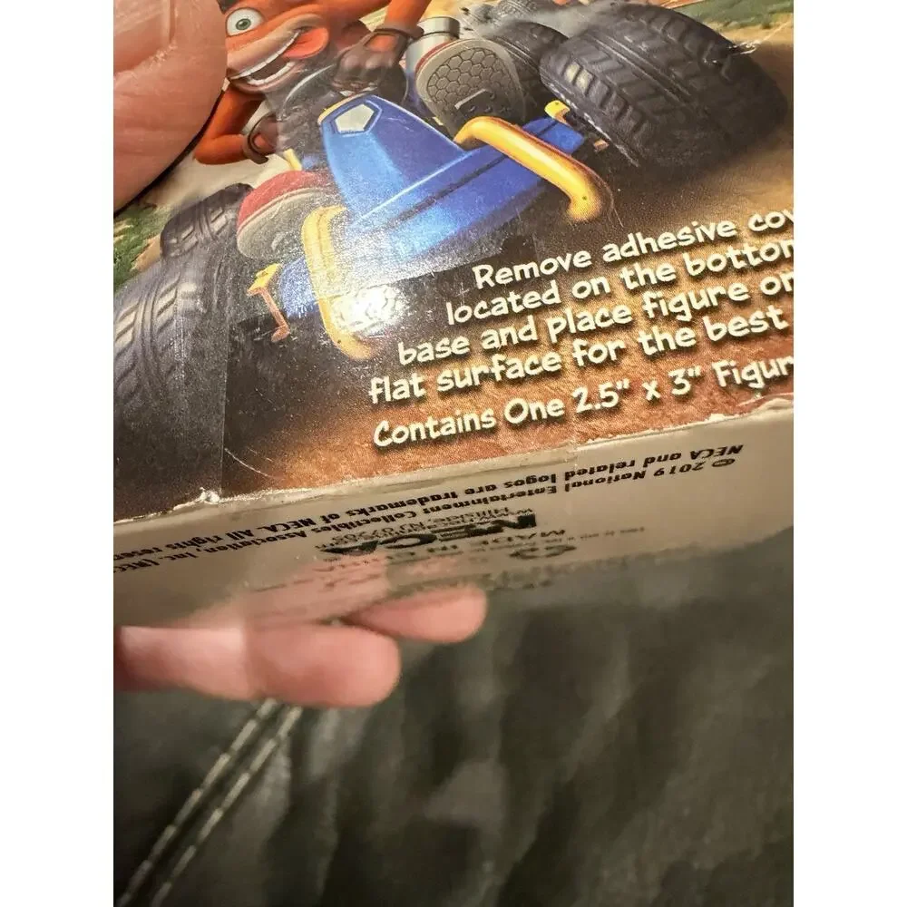 CTR Crash Team Racing Nitro Fueled Dashboard Bobble Head NECA GameStop Promo